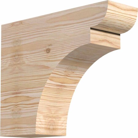 Ekena Millwork Yorktown Smooth Rafter Tail, Douglas Fir, 3 1/2"W x 10"H x 12"L RFT04X10X12YOR00SDF